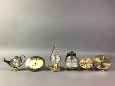 Lot 14 - SVIZA, COLLECTION OF SIX BEDSIDE TIMEPIECES