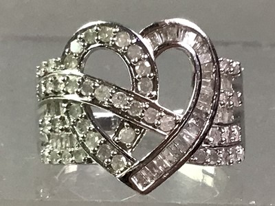 Lot 265 - SIX DIAMOND SET RINGS