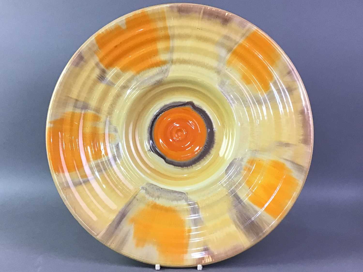 Lot 19 COLLECTION OF ART POTTERY AND GLASS