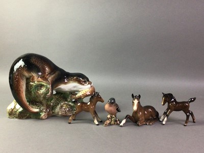 Lot 24 - LOMONOSOV PORCELAIN, COLLECTION OF ANIMAL FIGURES
