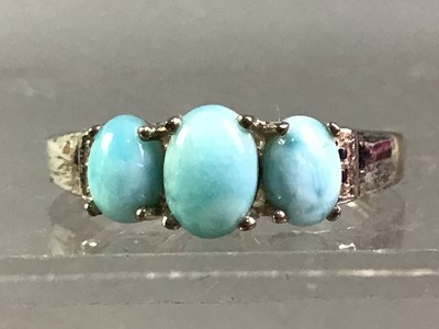 Lot 270 - COLLECTION OF LARIMAR JEWELLERY