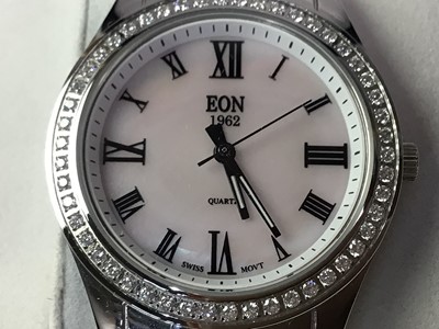 Lot 287 - EON STAINLESS STEEL QUARTZ WRIST WATCH