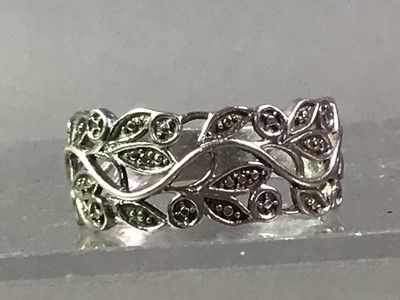 Lot 288 - COLLECTION OF SILVER RINGS
