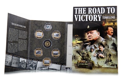 Lot 67 - THE ROAD TO VICTORY COIN SET