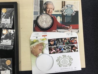 Lot 70 - ELIZABETH II SILVER PROOF TEN POUND COIN
