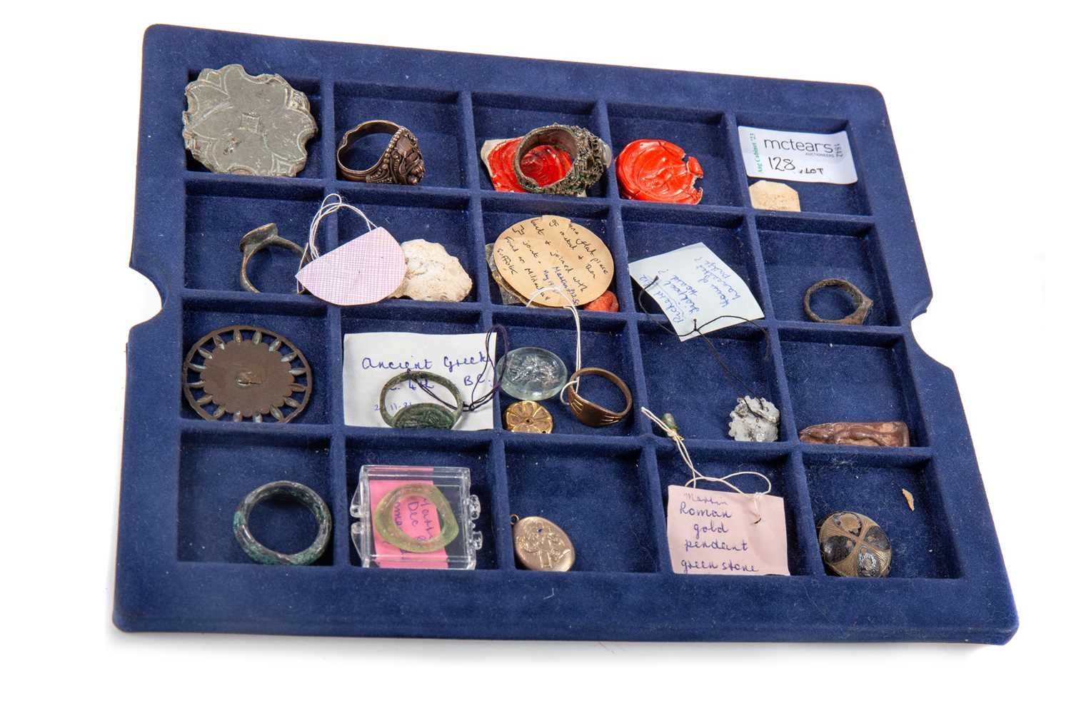 Lot 128 - COLLECTION OF RELICS AND CURIOS