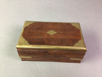 Lot 27 - GROUP OF WOODEN CIGAR BOXES