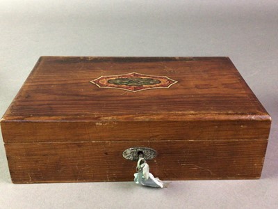 Lot 27 - GROUP OF WOODEN CIGAR BOXES
