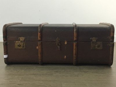 Lot 53 - TWO VINTAGE CABIN TRUNKS