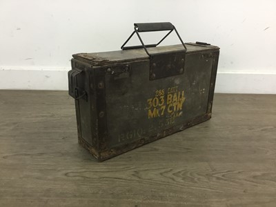 Lot 97 - AMMUNITION STORAGE BOX