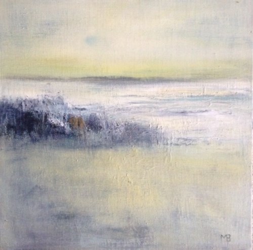 Lot 236 - MAY BYRNE, EARLY LIGHT 40.5cm x 40.5cm oil on...