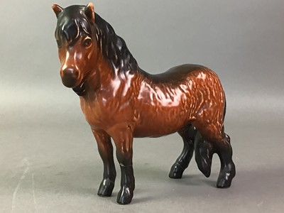 Lot 128 - TWO BESWICK MODELS OF PONIES