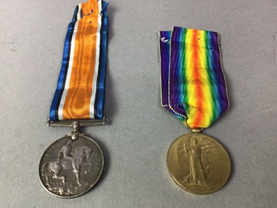 Lot 134 - WWI SERVICE MEDAL PAIR