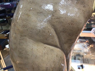 Lot 153 - PAIR OF CERAMIC FOX BOOKENDS