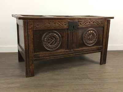 Lot 225 - OAK BLANKET CHEST