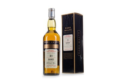 Lot 157 - BANFF 1982 21 YEAR OLD RARE MALTS