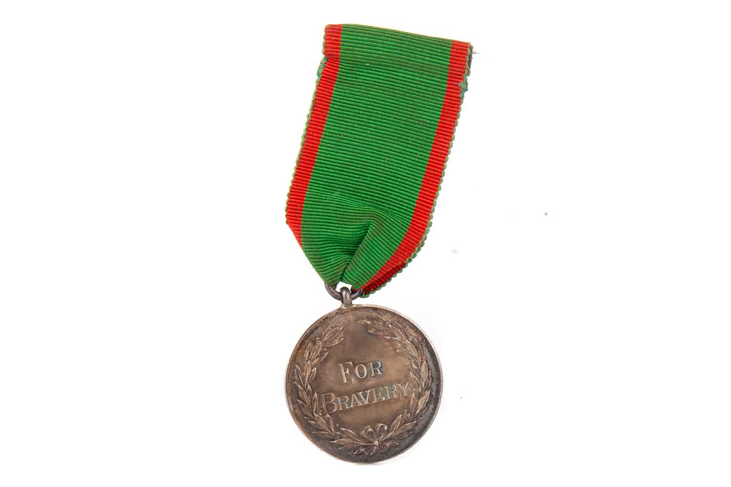 Lot 5 - CORPORATION OF GLASGOW FOR BRAVERY SILVER MEDAL AWARDED TO THOMAS McNEIL