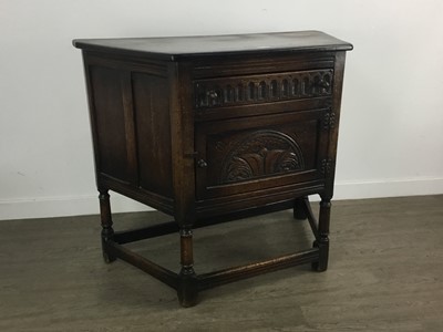 Lot 421 - OAK SIDE CABINET