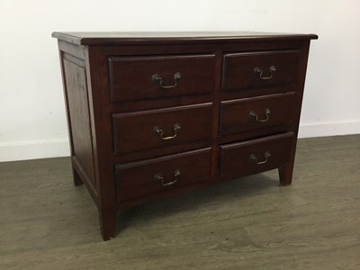 Lot 470 - WALNUT CHEST OF DRAWERS
