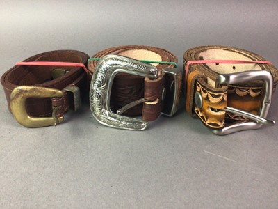Lot 446 - SELECTION OF BELTS