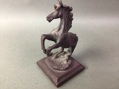 Lot 442 - GROUP OF HORSE AND OTHER ANIMAL FIGURES