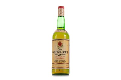 Lot 158 - GLENLIVET 12 YEAR OLD 1980S 75CL