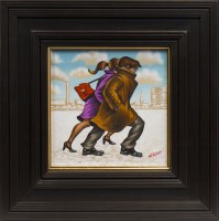 Lot 278 - GRAHAM H D MCKEAN, A FATHER'S LOVE oil on...