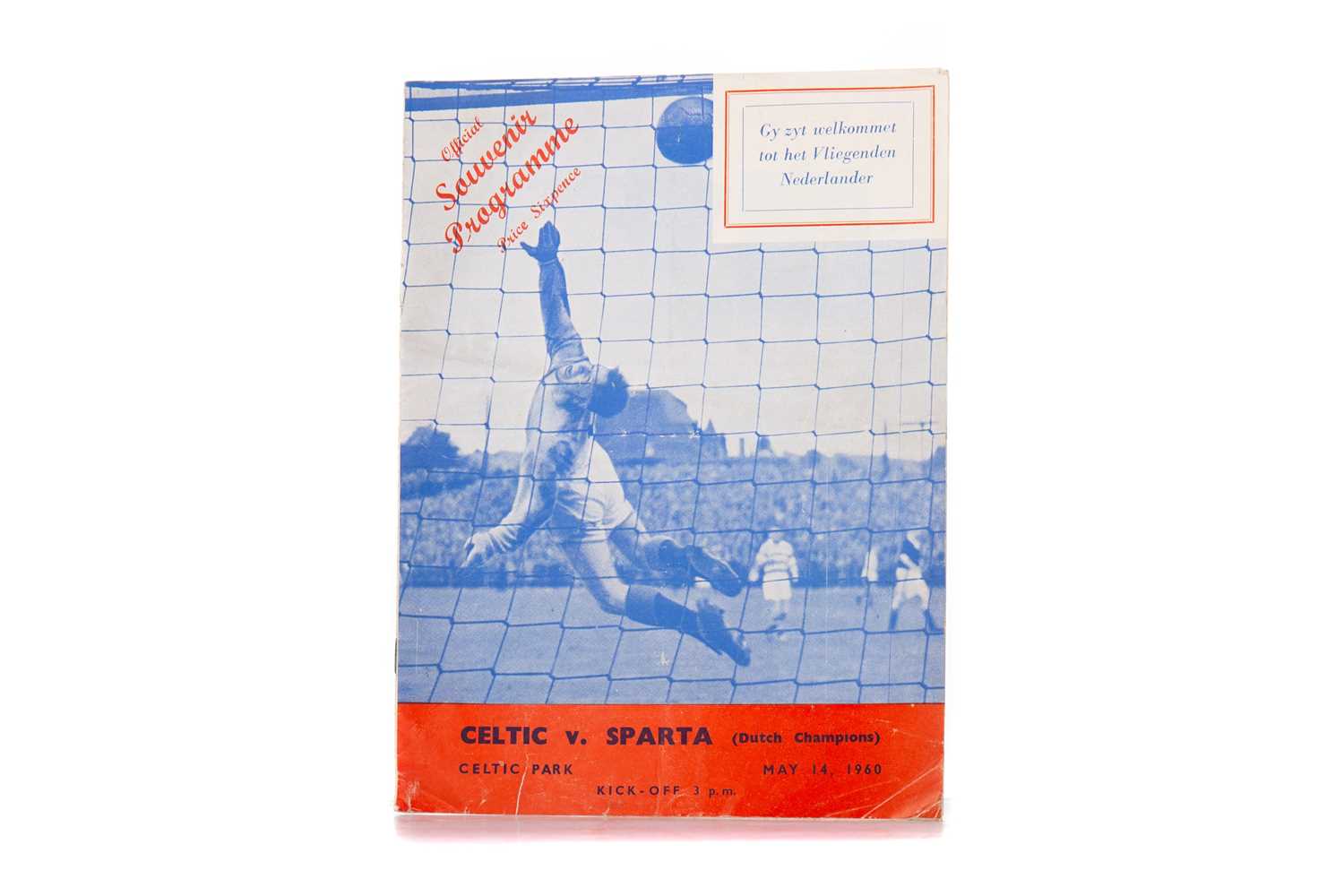 Lot 23 - BERTIE AULD, HIS CELTIC F.C. VS. SPARTA ROTTERDAM