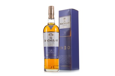 Lot 165 - MACALLAN 18 YEAR OLD FINE OAK