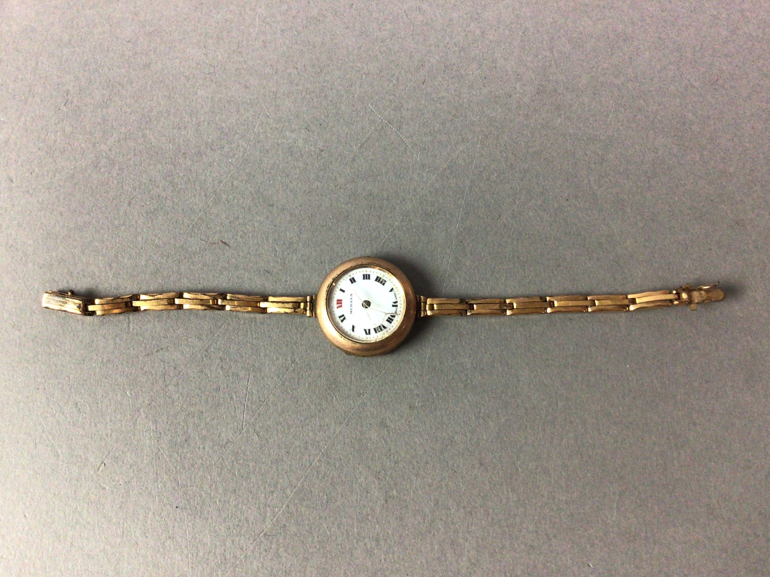 Everite ladies 9ct gold on sale watch