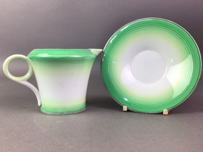 Lot 535 - SHELLEY ART DECO TEA SERVICE