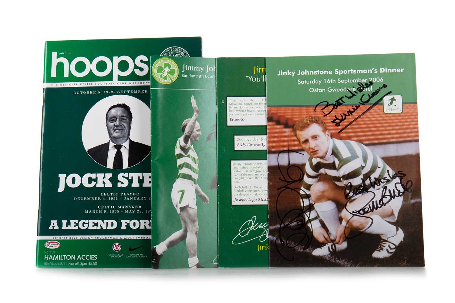 Lot 34 - BERTIE AULD, THREE OF HIS PROGRAMMES