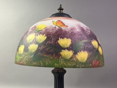 Lot 604 - ART NOUVEAU STYLE TABLE LAMP
