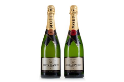 Lot 175 - 2 BOTTLES OF MOET & CHANDON IMERIAL NV