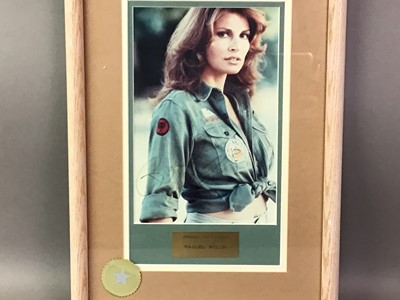 Lot 570 - RAQUEL WELCH SIGNED PHOTOGRAPH