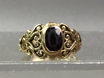 Lot 571 - FOUR GOLD RINGS