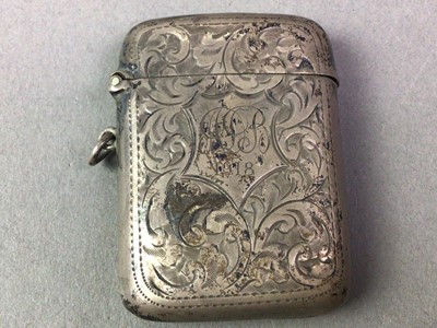 Lot 581 - GORUP OF SILVER VESTA CASES