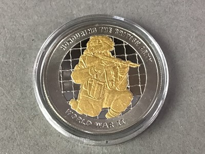 Lot 626 - THE BRITISH ARMY OFFICIAL COMMEMORATIVE COIN SET