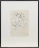 Lot 311 - * PETER HOWSON OBE, SORRY 1994 pencil on paper,...