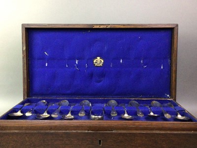 Lot 680 - SUITE OF SILVER CUTLERY