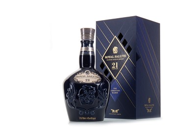 Lot 184 - CHIVAS ROYAL SALUTE 21 YEAR OLD KRISTJANA S WILLIAMS SPECIAL EDITION