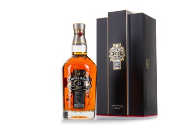 Lot 185 - CHIVAS REGAL 25 YEAR OLD