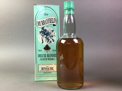 Lot 726 - BENNACHIE 10 YEAR OLD 'THE MURRAYFIELD' AND BUSHMILLS 1L WITH TWO GLASSES