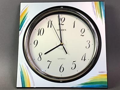 Lot 729 - CITIZEN QUARTZ WALL CLOCK