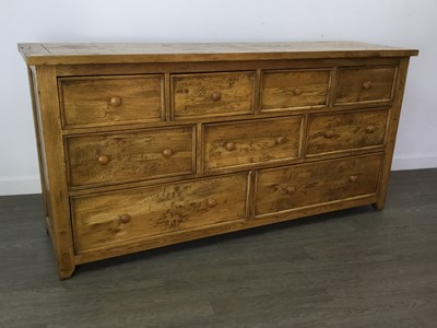 Lot 777 - MODERN CHEST OF NINE DRAWERS