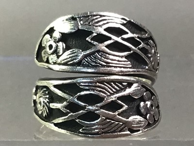 Lot 738 - COLLECTION OF SILVER AND OTHER JEWELLERY