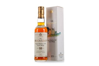 Lot 199 - MACALLAN 10 YEAR OLD 1990S 35CL