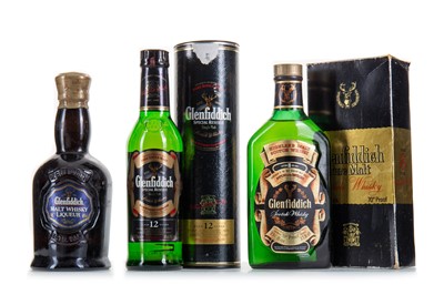 Lot 202 - 3 BOTTLES OF GLENFIDDICH