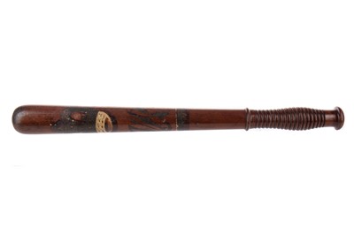 Lot 9 - VICTORIAN POLICE OFFICER'S TRUNCHEON