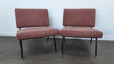 Lot 67 - PAIR OF UPHOLSTERED CHAIRS